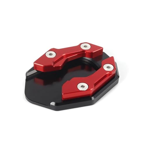 Extension de support latéral anti-enfoncement pour sécuriser le stationnement moto