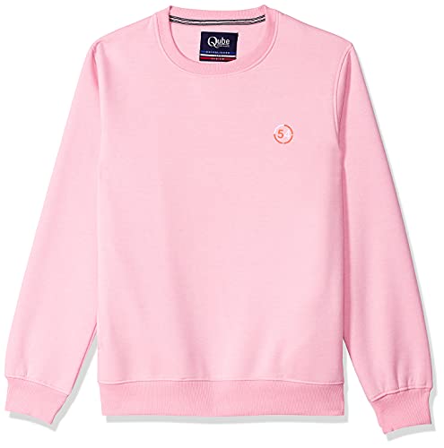 Image of Qube By Fort Collins Men Fleece Round Neck Sweatshirt