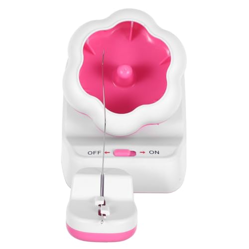 TEHAUX Máquina Automática para Hacer Pulseras Cuentas, Cuenco Giratorio Eléctrico Portátil Blanco, Dispositivo para Hacer Joyas Diy, Herramienta para Abalorios y Manualidades