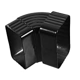 HOMSFOU Bend Angle Downspout Elbow Gutter Elbow Strainer Rain Gutter Parts Alloy Tube Connector Alloy Adapter