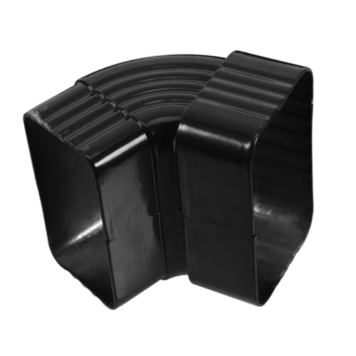 HOMSFOU Bend Angle Downspout Elbow Gutter Elbow Strainer Rain Gutter Parts Alloy Tube Connector Alloy Adapter