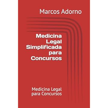 Capa do livro Medicina Legal Simplificada para Concursos: Medicina Legal para Concursos (Portuguese Edition)
