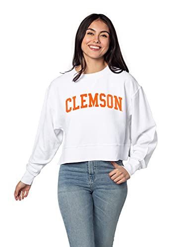 Image of chicka-d NCAA womens Corded Boxy Pullover
