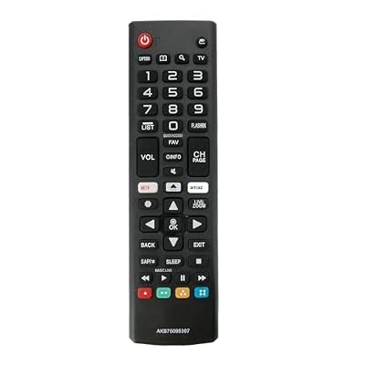 AKB75095307 Replace Remote fit for LG TV 43LJ550M 43LJ5500 43LJ5550 49LJ550M 49LJ5500 49LJ5550 55LJ550M 55LJ5500 55LJ5550 43LJ5500-UA 43LJ550M-UB 43LJ5550-UC 49UJ6350 55UJ6300 55UJ6050 55UJ6350