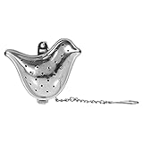 Stainless Steel Spice Bird Chain Loose Tea Leaf Infuser Ball Strainer Spice Herbal Spice Tea Diffuser Herbal Spice Bird Chain