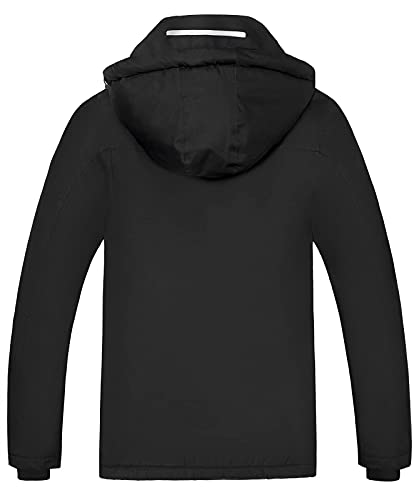 Wulful Men'S Waterproof Ski Jacket Warm Winter Snow Coat Mountain Windbreaker Hooded Raincoat thumb #2