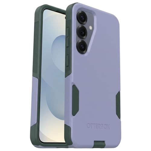 Image of OtterBox Samsung Galaxy S25 (Only) - Commuter Series Case - Orchid Reef (Blue & Green) - Slim & Tough - Pocket-Friendly - with Port Protection