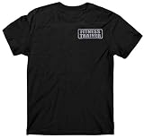 Smart People Clothing Fitness Trainer t Shirt, Reflective Logo, Movie Personal Trainer t Shirt Black