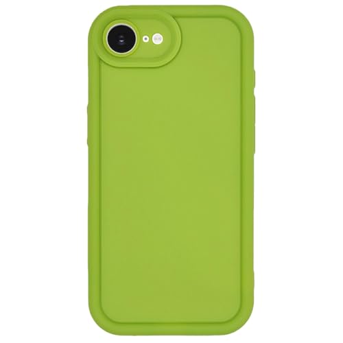 Image of Puxicu Slim Case for iPhone 16E, Enhanced Camera Protection, Shockproof Skin-Friendly Touch Soft Case Cover for iPhone 16E Phone 6.1 inch, Avocado Green