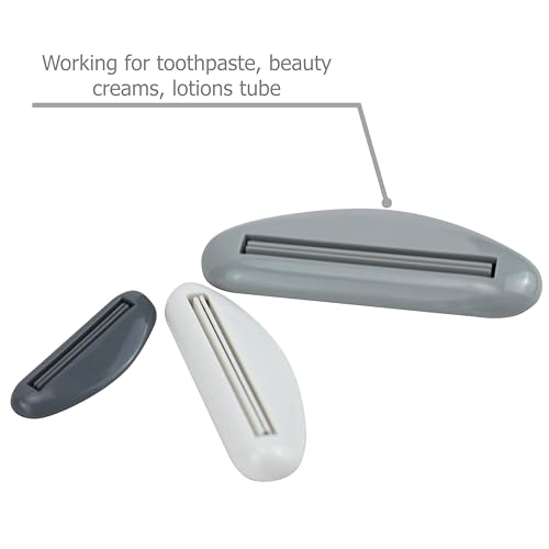 eiks 6 sets tube squeezer clip for toothpaste hand cream paint tube cosmetics easy press amp reduces waste