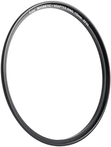 Bague d'adaptation Kase Revolution 112 mm pour filtre magnétique d'objectif photo