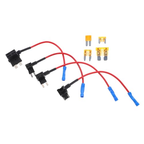 Kit de fusibles de conexiones estancas y adaptadores inline para portafusibles de automóvil