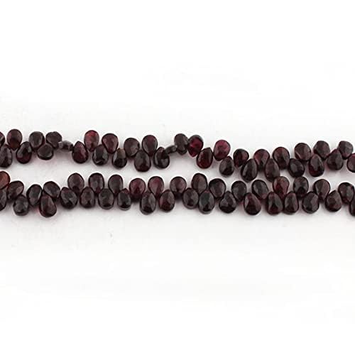 Garnet Gemstone briolettes perles poire pour créer vos bijoux d'automne