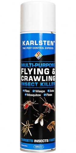Karlsten Fly Killer Spray 300ml Aerosol Indoor & Outdoor Fly Spray