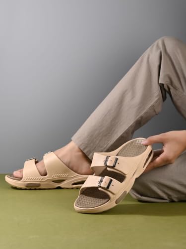 Image of SLIPOVER Dangal Men Flip Flops with Soft Cushion Sole | Slip On Wear | Upper EVA Lightweight, Combortable, Durable Stylish Chappal Indoor & Outdoor | Soft EVA Slides