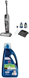 Bundle of BISSELL® CrossWave® OmniForce™ Multi-Surface Hard Floor Cleaner Wet Dry Vacuum with Dedicated Dry Vacuum Mode, 3882 + BISSELL Multi-Surface Pet Formula with Febreze Freshness, 2295L