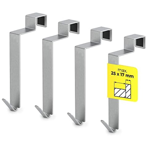 primahook Türhaken Edelstahl gebürstet für die Tür Innenseite Cover