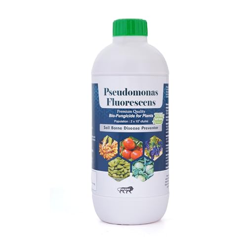Image of Pseudomonas fluorescens Liquid Bio fertilizer | Plant Growth Promoter & Disease Suppressor | Organic Solution for Soil Health & Root Development (1LTR)