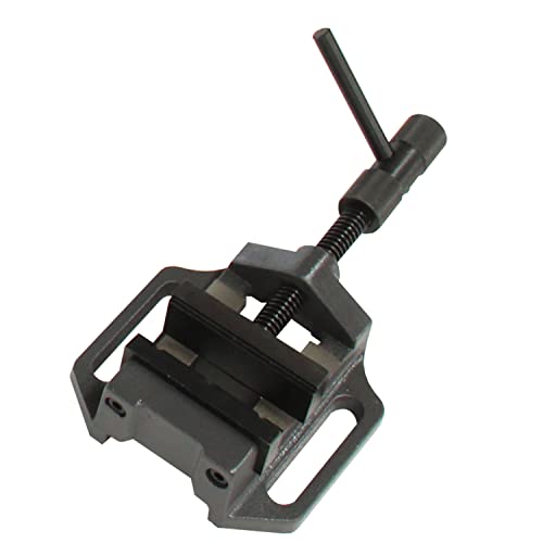 KAKA INDUSTRIAL Drill Press Vise, 3 inch Clamping Vice for Precision Drilling, Milling and Woodworking​ BSM-75N