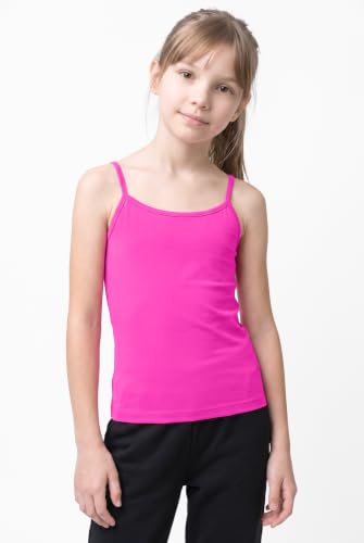Image of Kurve Girl's Sleeveless Tank Top - Stretch Undershirts Cami Camisole, UV Protective Fabric, Rated UPF 50+ (Made in USA)
