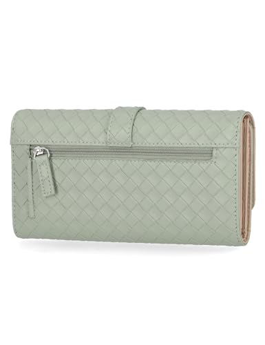 Image of Mundi File Master Womens RFID Blocking Wallet Clutch Organizer With Change Pocket