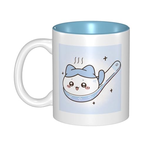 マグカップ ちいかわ ハチワレ コーヒーカップ 陶磁器 ミルクコップ おしゃれ 持ちやすい 耐熱 耐冷 人気 かわいい プレゼント 母の日 記念日 電子レンジ対応 330ml