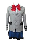 Touka Kirishima Kiyomi High School Uniform Cosplay Costume (Female L)