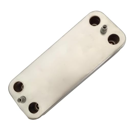Intercambiador de calor de placas compatible para calderas Ideal Logic E24, ES24, código Combi ES26, 24HE, Independent C24, Espirit 24, Esprit 2 HE24 - Agua caliente sanitaria ACS - Número de pieza