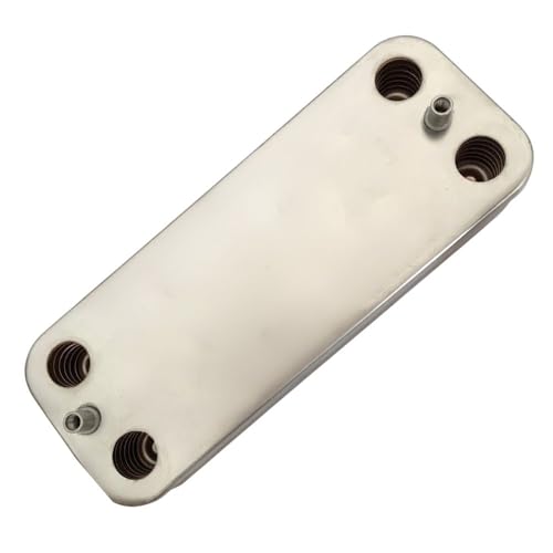 Intercambiador de calor de placas compatible para calderas Ideal Logic E24, ES24, código Combi ES26, 24HE, Independent C24, Espirit 24, Esprit 2 HE24 - Agua caliente sanitaria ACS - Número de pieza