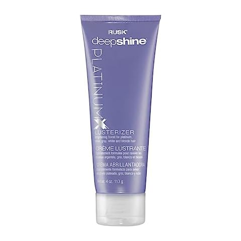 Deepshine PlatinumX Lusterizer by Rusk for Unisex - 4 oz Cream Cover