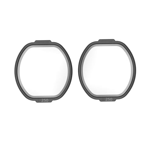 Lente de Gafas de Miopía para PlayStation VR2, Resina Asférica Gafas de Miopía VR Lentes Accesorios (250°)