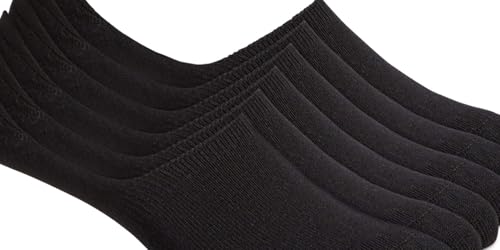 Club Room Mens Solid Cotton No Show Socks Black O/S2