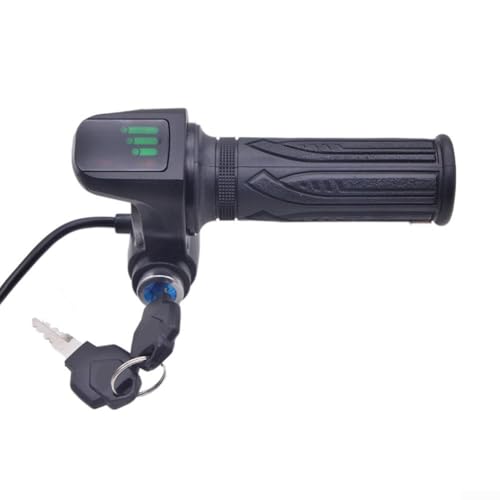 Electric Bike Throttle 48V, 5 Pin Throttle Control, Handleba