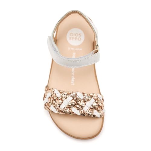 Gioseppo Barefoot en cuir tressé d'exception modèle Belknap chic