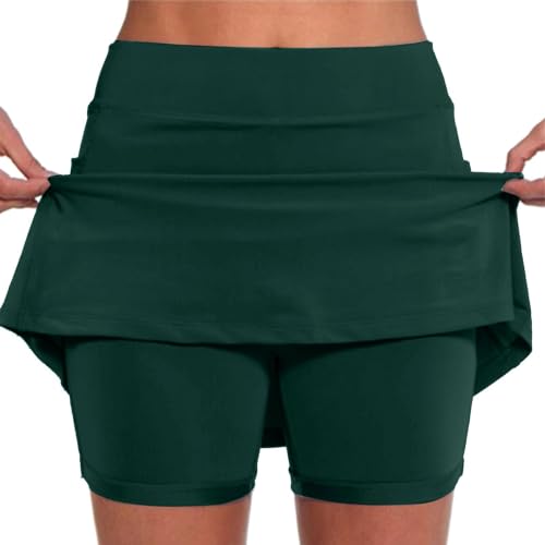 Womens Skorts with Pockets High Waist Athletic Sports Pants Skirt...