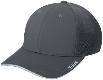 OGIO Unisex Circuit Cap | Mesh Baseball Cap for Men & Women, Fitted Hat for Summer, Running & Hiking