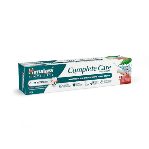 Image of Himalaya Complete Care Toothpaste 80g | For Strong Teeth & Healthy Gums | With Neem, Miswak & Triphala | Herbal Formulation