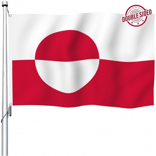 Drapeau Espace Vert double face lisible 180x300cm pour célébration sans envers visible - 2