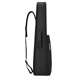 MILISTEN Ultimative Gigbag für Tenorsaxophon, E-Bass, Gitarrentasche aus wasserdichtem Nylon, verstellbarer Rucksack, weiche Bassgitarre