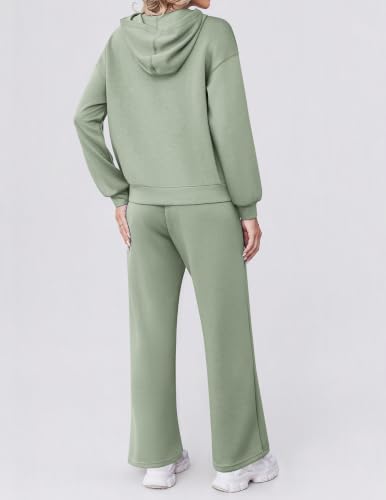 Ekouaer 2 Piece Sets for Women Matching Lounge Sets Sweatsuits Hoodie - image 3