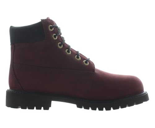 Image of Timberland Premium PS Girls Shoes Size 3, Color: Burgundy-Black