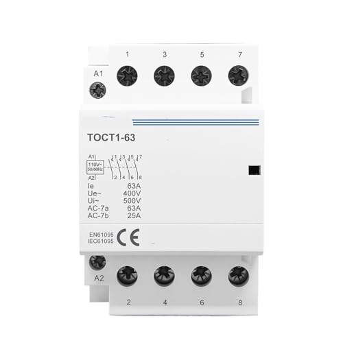 Contacteur modulaire 4P 63A à bobine 110V haute performance AC