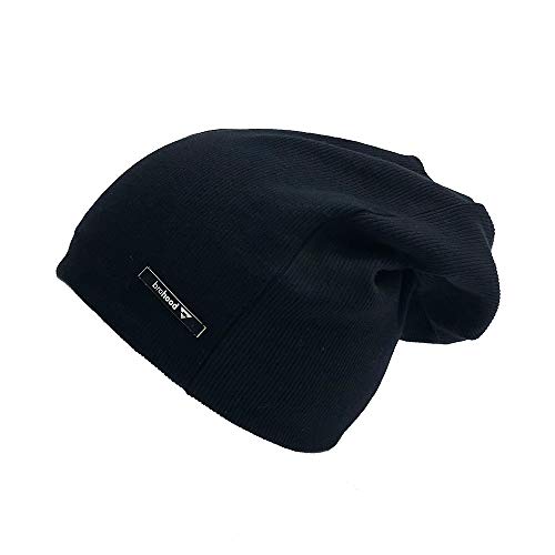 KIT 3 GORROS BEANIE BROHOOD CANELADO CHUMBO CINZA PRETO U