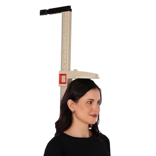 Image of Prestige Height Measuring Stadiometer 210 cm (HM007) | Foldable Portable Height Scale for Kids & Adults | Medical & Home Use Height Measurement Tool