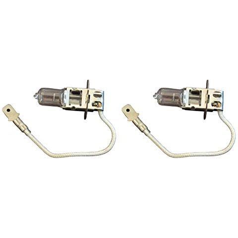 2pcs 12V 55W H3 RS22 Replacement Bulb for A DEC Performer - Ampco Contender - Belmont BLC BLPW BLT BLU Belmont D-Lux AL 701M 702M 705M 711M Sco System Operatory Lamp X-Calibur - Osram Sylvania 64651 L Cover