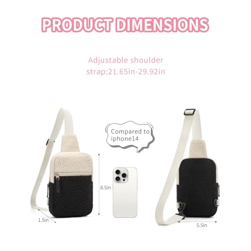 Image of Birthday Gifts for 8 9 10 11 12 Year Old Teens Girls Kids, Fanny Pack Crossbody Bag Sling Belt Bags Purse, Dorm Travel Essentials for Girls Fashion, Preppy Tween Teen Girl Gift Trendy Stuff