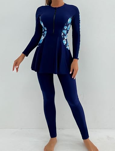 Rashguard burkini islamique IDOPIP anti-irritation à couverture complète - 2