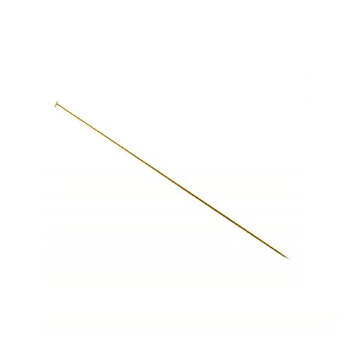 Plated Findings Gold Hat Pin 75Mm Plated Qty 100