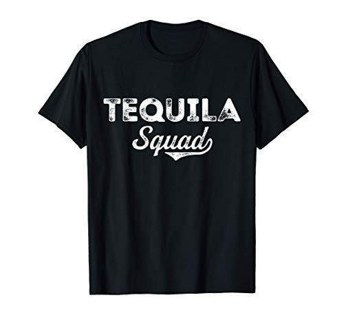 Tequila Squad Cinco De Mayo Funny Mexican Men Women Drinking T-Shirt