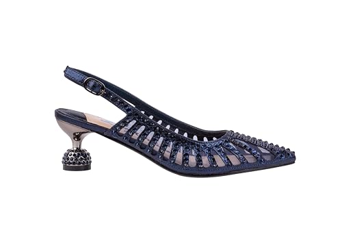 Ninety Union Lady Couture Rosita Mesh Rhinestone Heel Slingback